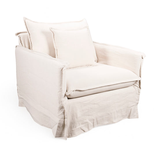 Chic  Slipcover Lounge Chair