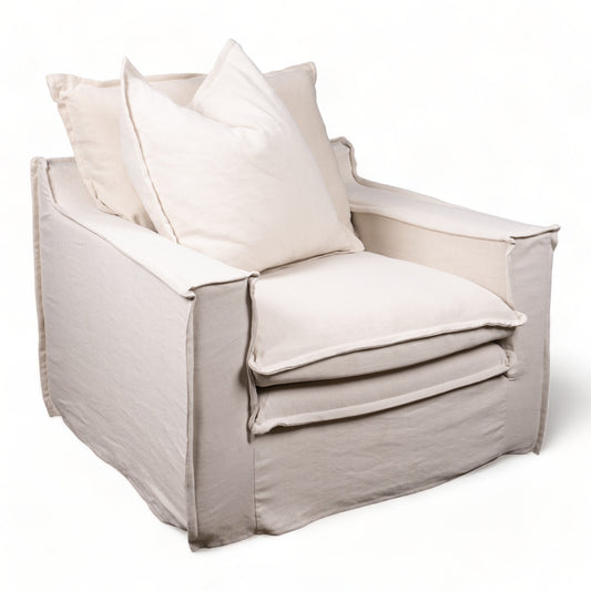 Malta  Slipcover Lounge Chair