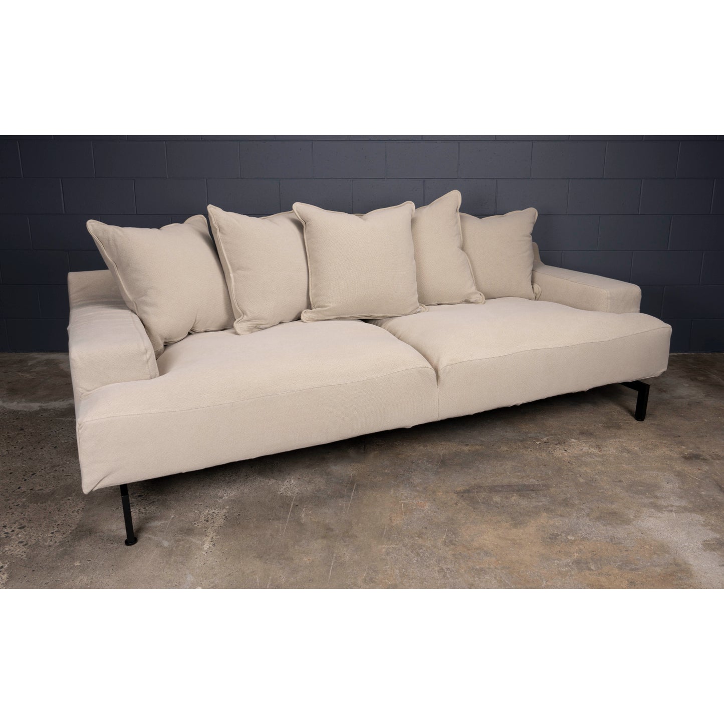 Madrid Slipcover 3 Seater