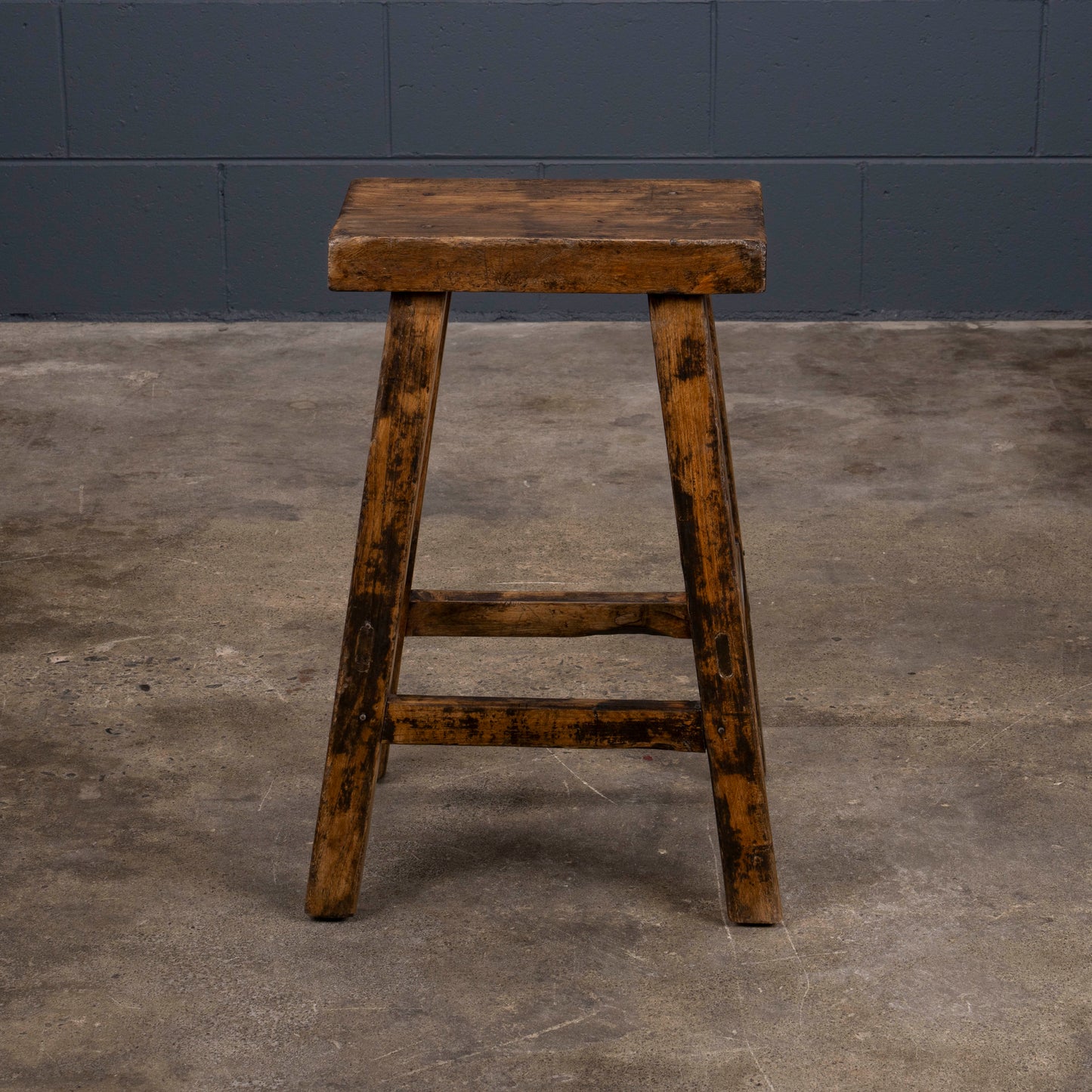 AC Antique Teak Stool