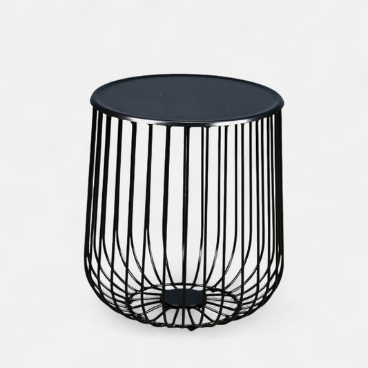 Asko Round Metal Side Table