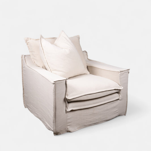 Malta  Slipcover Lounge Chair