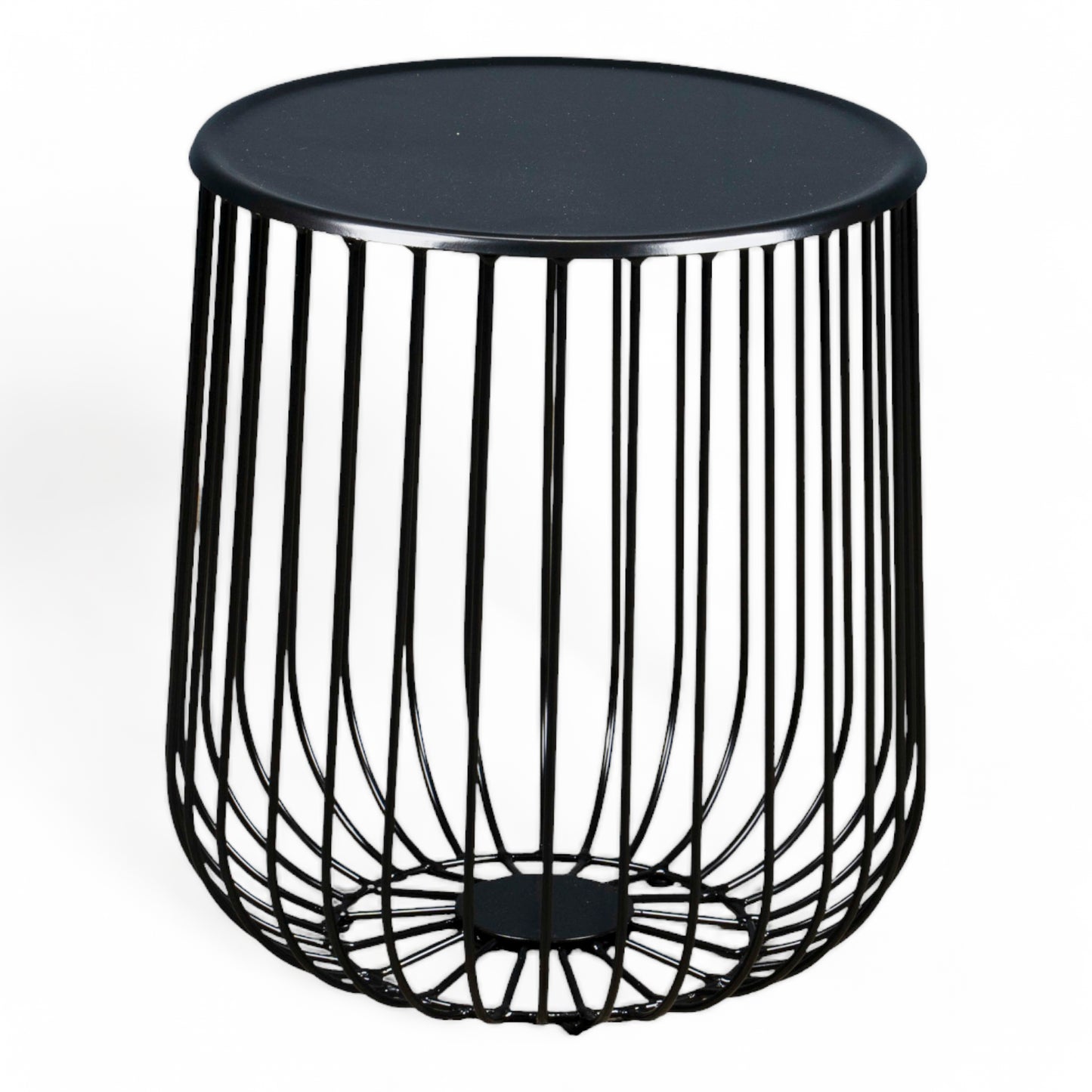 Asko Round Metal Side Table
