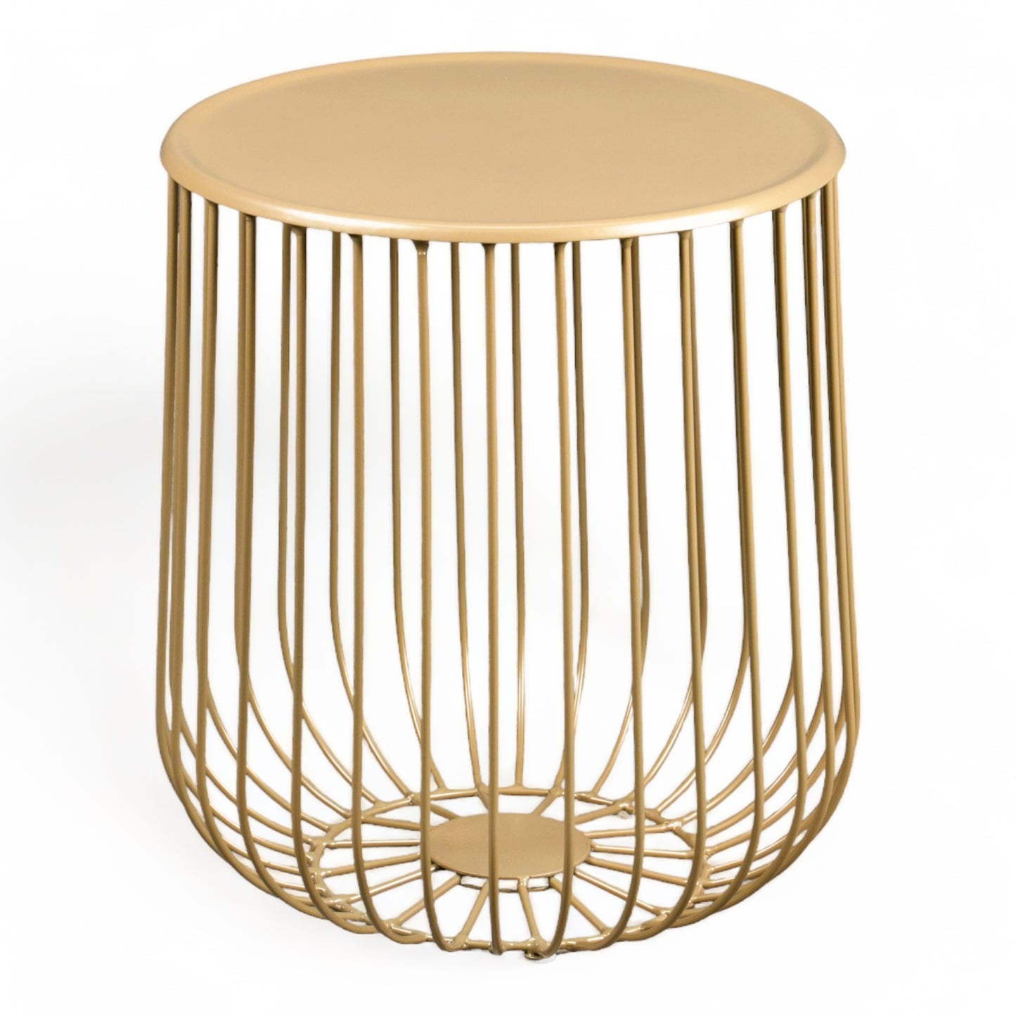 Asko Round Metal Side Table