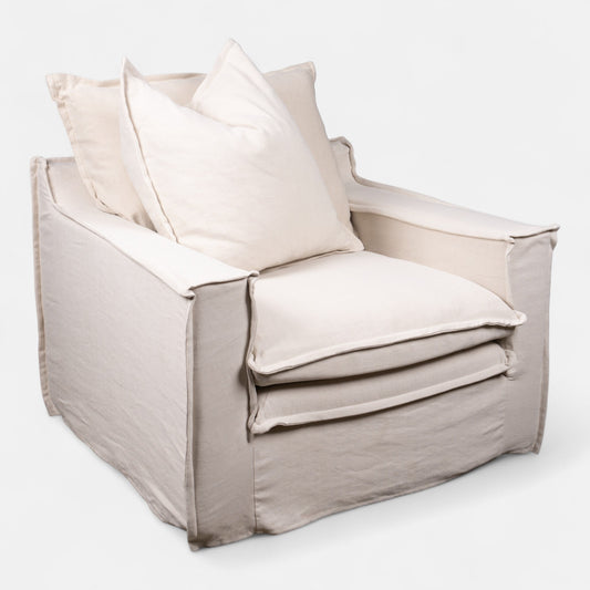 Malta  Slipcover Lounge Chair